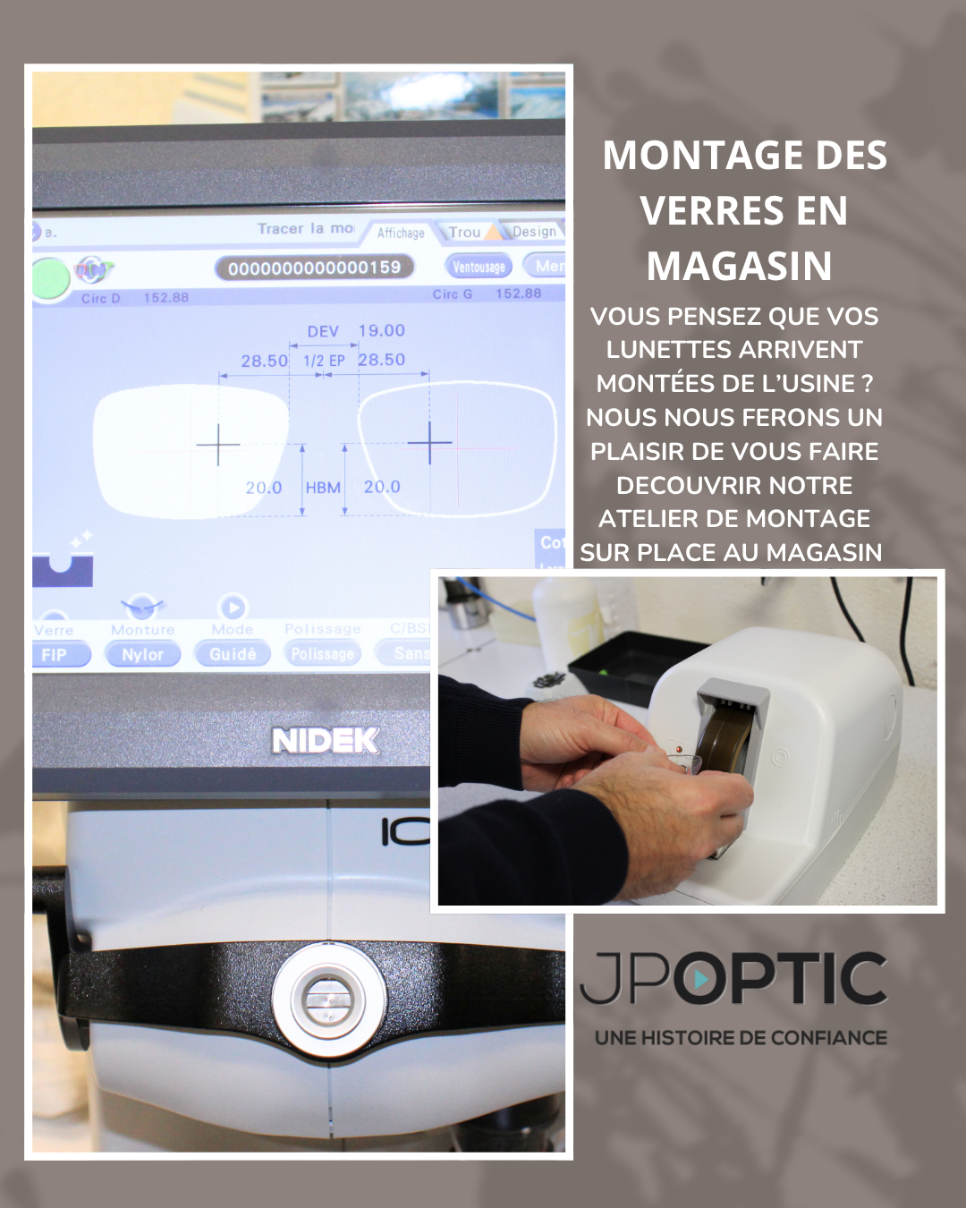 Venez découvrir notre atelier de montage .
