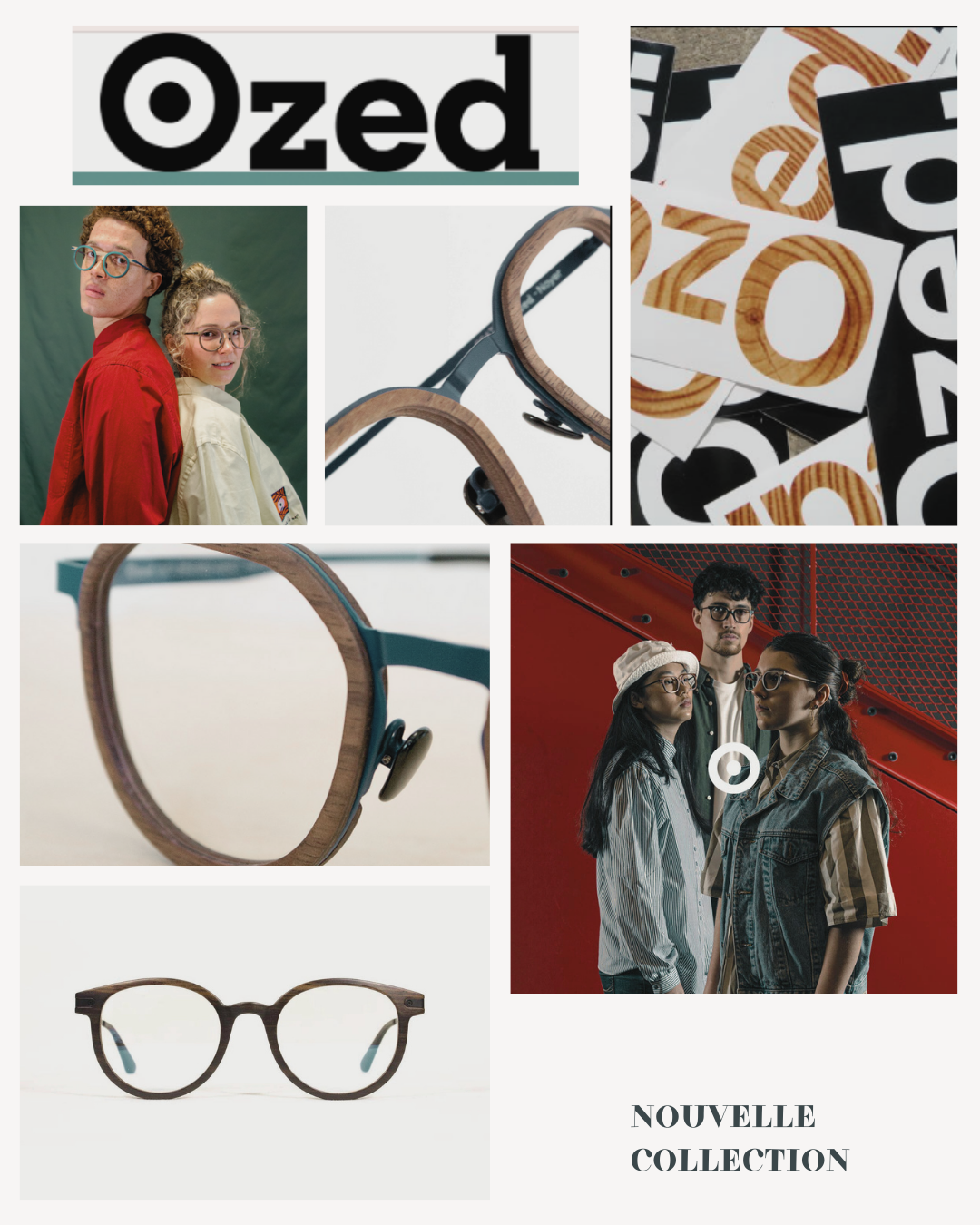 Nouvelle collection à découvrir : les lunettes en bois OZED