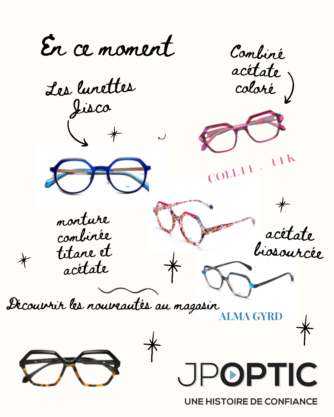 La nouvelle collection Jisco Eyewear à l’honneur